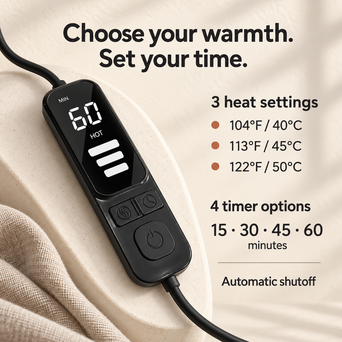 Contour Pro warmth control